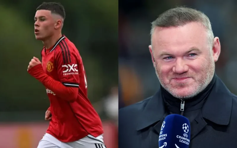 مشاركة كاي واين روني مع فريق مانشستر يونايتد ولاعب شاب يخطف الأنظار